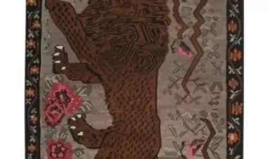 Galeria de arte de tapetes e kilims do Lions