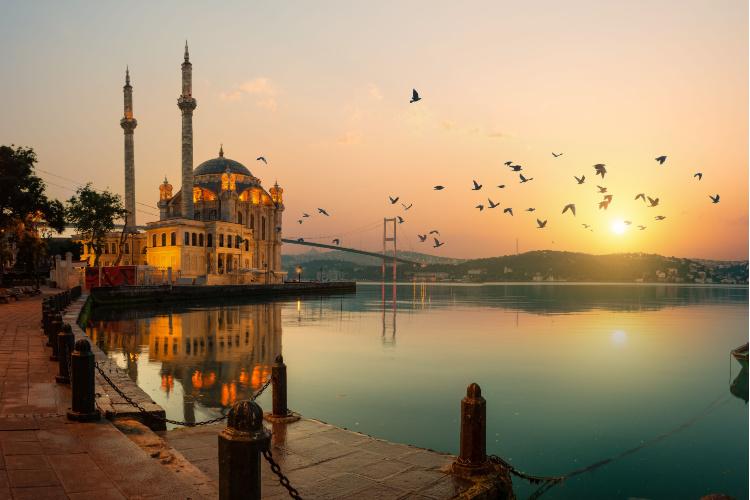 Location by the Bosphorus